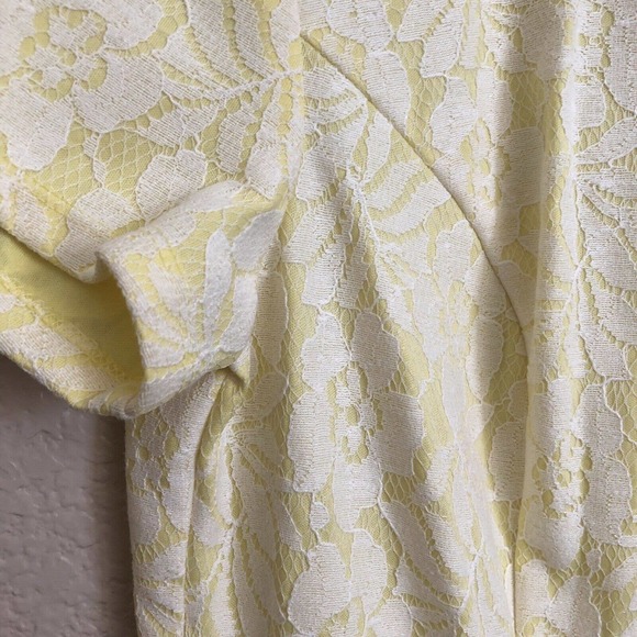 ROBERT RODRIQUEZ NWT Lace Overlay Sheath Dress M - Picture 4 of 8